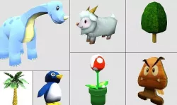 Cartoon - Objects Low-poly 3D model