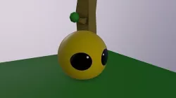 Cartoon scene 3D model