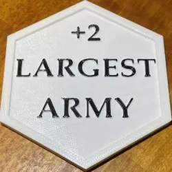 CATAN Largest Road Token