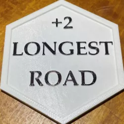 CATAN Longest Road Token
