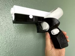"Chewey_GLK-17_Q1" Oculus Quest 1 VR pistol grip