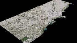 Chicago - USA 3D model