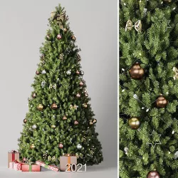 Christmas tree 3D model