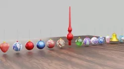 Christmas tree toy 3D model