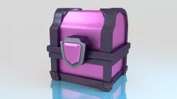 Clash Royale Magical Chest Treasure 3D model