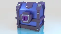 Clash Royale Super Magical Chest Treasure  3D model