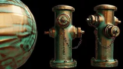 Copper Material Procedural Texture