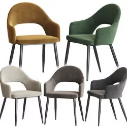 Cult Living Haines Cut Out Dining Chair 3D model