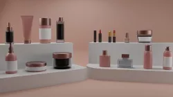 Custom Cosmetic Packaging 3D model