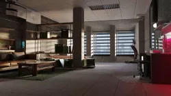 Cyberpunk Apartment  v3 Scene - High Detail 3D model
