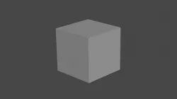 Default Cube 3D model