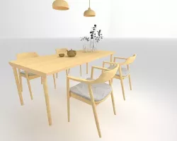 Dining Table 3D model