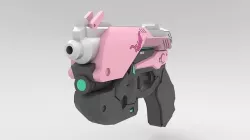 DVa Light Gun 3D model