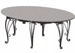 Egg shaped table 3D model