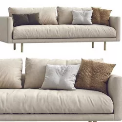 EQ3 REPLAY CLUB SOFA-FABRIC 3D model