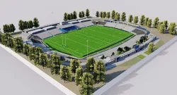 Estadio Charrua - Montevideo - Uruguay 3D model