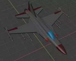 F-5 Tiger Wannabe 3D model