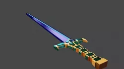 Fame Sword 3D model