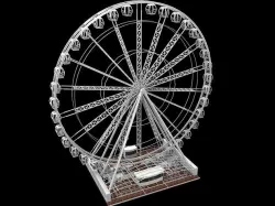 Ferris Wheel Vray 3D model