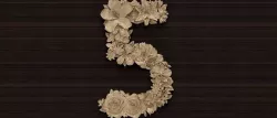 Flower number 5 3D model
