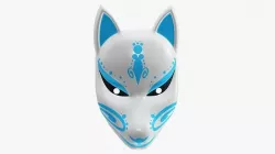 Fox japanese mask 02 3D model