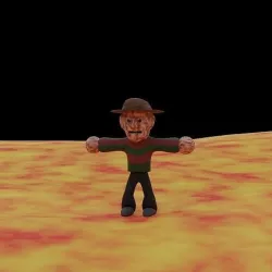 Freddy kruger 3D model