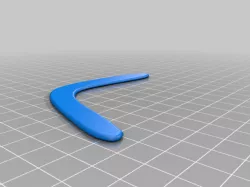 Fully Printable Boomerang