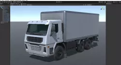 Generic Truck for Unity Low-poly 3D model
