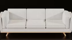 Gray Sofa 3D model