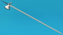 Halberd Low-poly 3D model