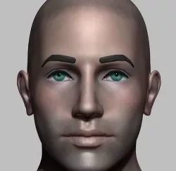 Human Character Low-poly 3D model