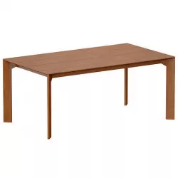 Ivy Rectangle Wood Dining Table Crate and Barrel 3D model