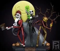 JACK SKELLINGTON 3D model