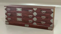Japanese folk art chest of drawer 3D model