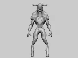 Japanese Kaiju inspired zton 3D model