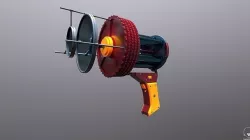 Laser Gun 3D model