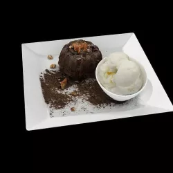 Lava cake Low-poly 3D model