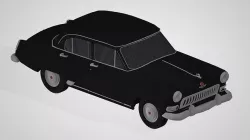 Lowpoly Car 04 Low-poly 3D model