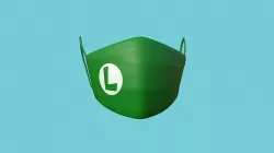 Luigi Covid Mask CGI - Character Fashion Design Low-poly 3D model