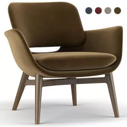 Martha Armchair  By Poltrona Frau 3D model
