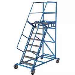 Metal Platform Ladder 3D model