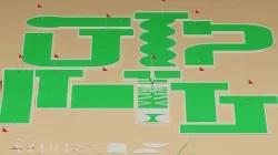 Mini Golf Course Collection Low-poly 3D model