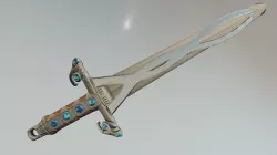 Mooncasters Claymore Low-poly 3D model
