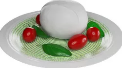 Mozzarella 3D model