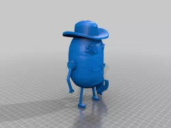Mr. P with Piggy Roblox trap.