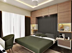 Murphy Bed Low-poly 3D model
