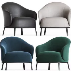 Natuzzi Botanic Armchair 3D model