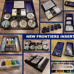 New Frontiers Boardgame Insert/Inlay