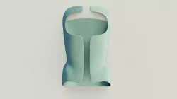 Orthopedic Corset Brace 3D model 3D model