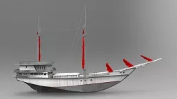 Pirate Ship 3D model